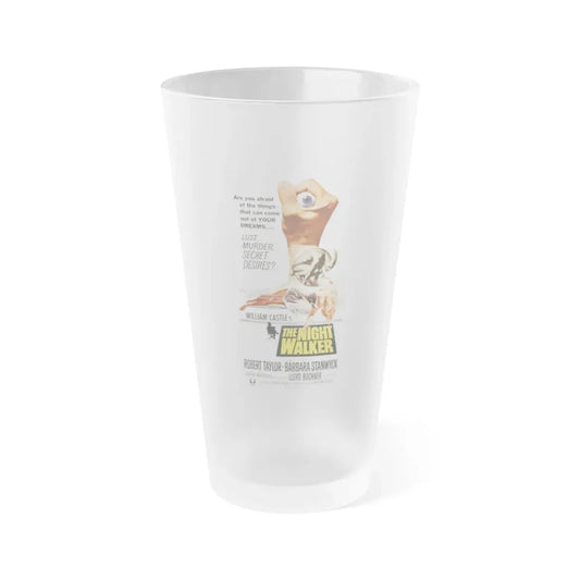THE NIGHT WALKER (2) 1964 Movie Poster - Frosted Pint Glass 16oz Default Title - Go Mug Yourself