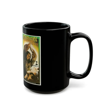 THE NIGHTMARE NEVER ENDS (VHS COVER) - Black Coffee Mug - Go Mug Yourself