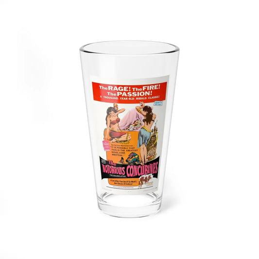 THE NOTORIOUS CONCUBINES 1968 Movie Poster - Pint Glass 16oz-16oz-Go Mug Yourself