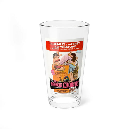 THE NOTORIOUS CONCUBINES 1968 Movie Poster - Pint Glass 16oz 16oz - Go Mug Yourself