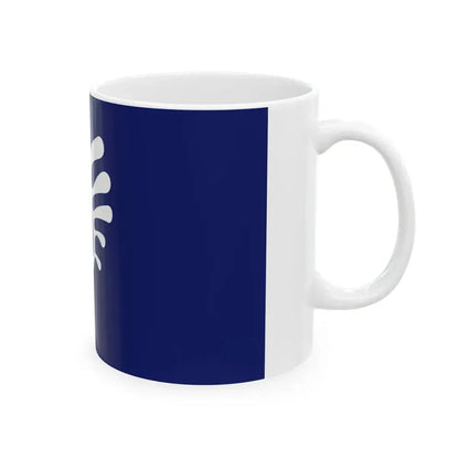 The Nunavik flag (Canada) White Coffee Mug - Go Mug Yourself