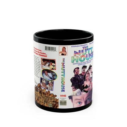 THE NUTT HOUSE (VHS COVER) - Black Coffee Mug 11oz - Go Mug Yourself