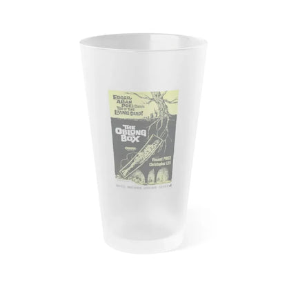 THE OBLONG BOX 1969 Movie Poster - Frosted Pint Glass 16oz Default Title - Go Mug Yourself