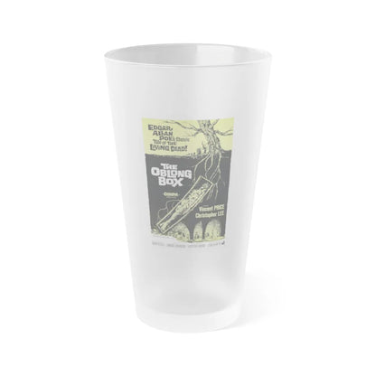 THE OBLONG BOX 1969 Movie Poster - Frosted Pint Glass 16oz-Go Mug Yourself