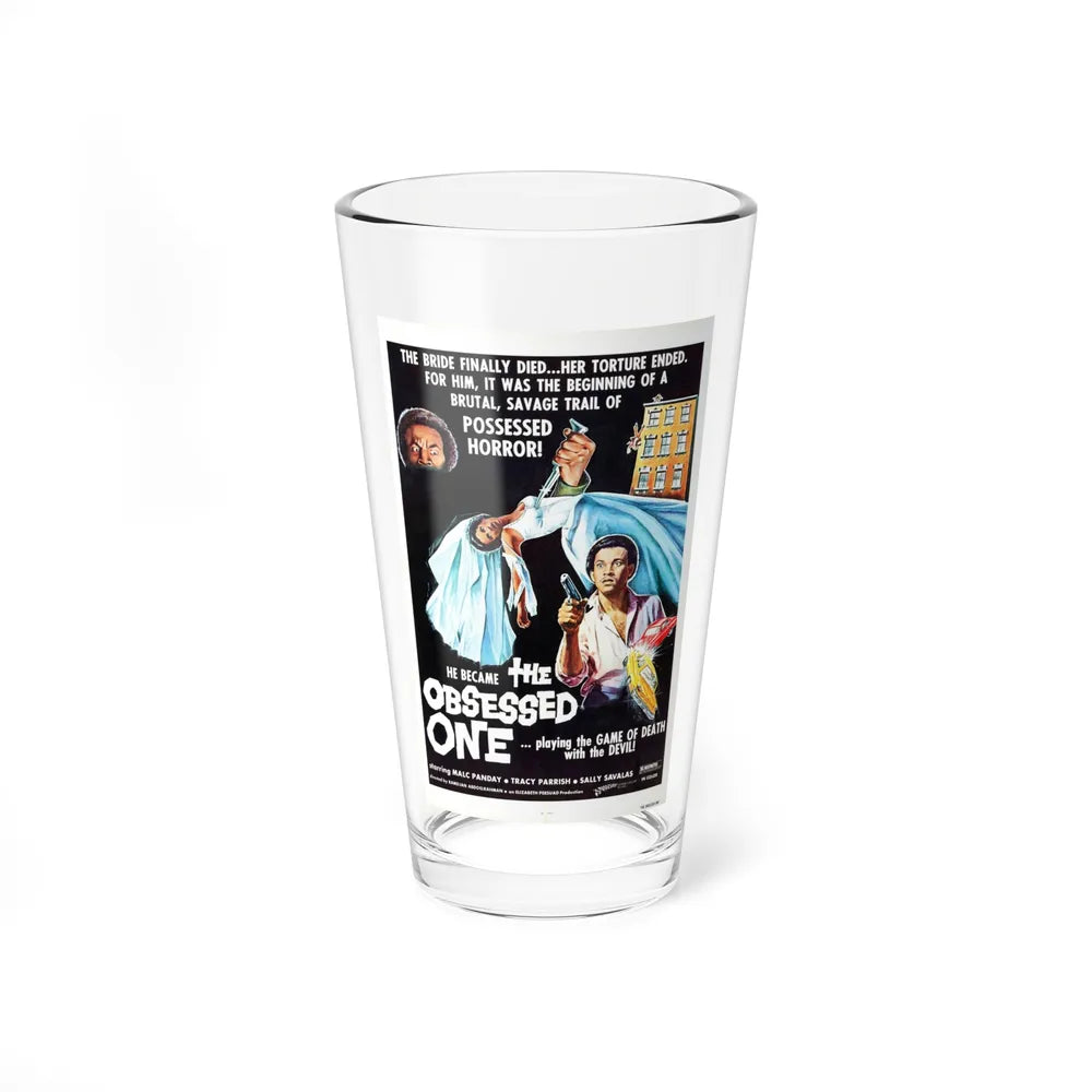 THE OBSESSED ONE 1974 Movie Poster - Pint Glass 16oz-16oz-Go Mug Yourself