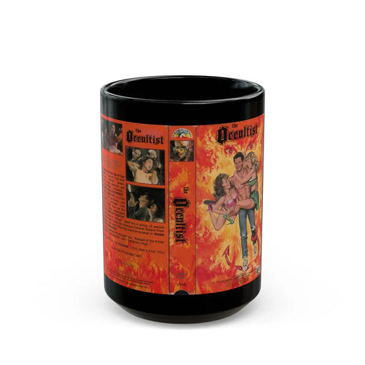 THE OCCULTIST (VHS COVER) - Black Coffee Mug-15oz-Go Mug Yourself