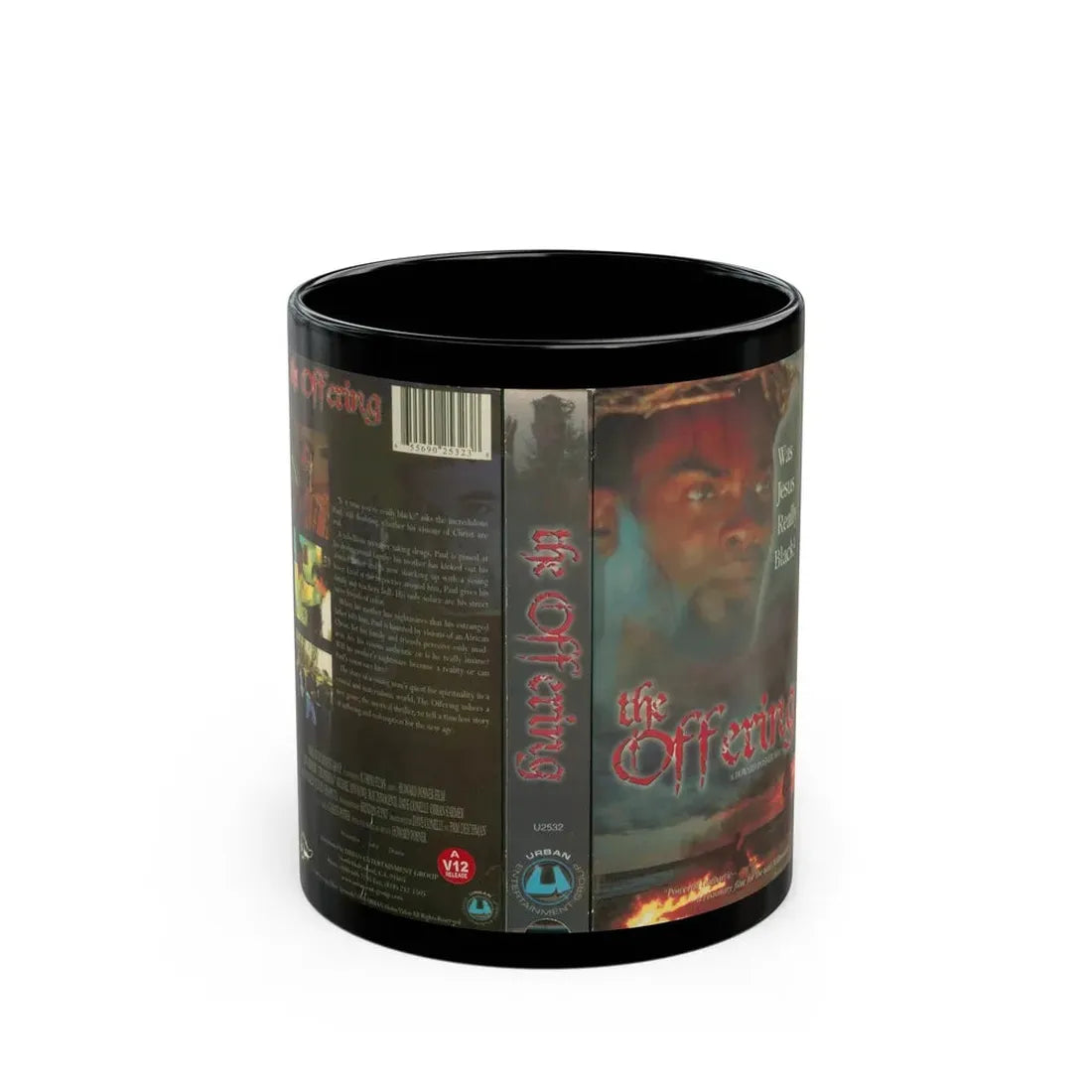 THE OFFERING (VHS COVER) - Black Coffee Mug 11oz - Go Mug Yourself