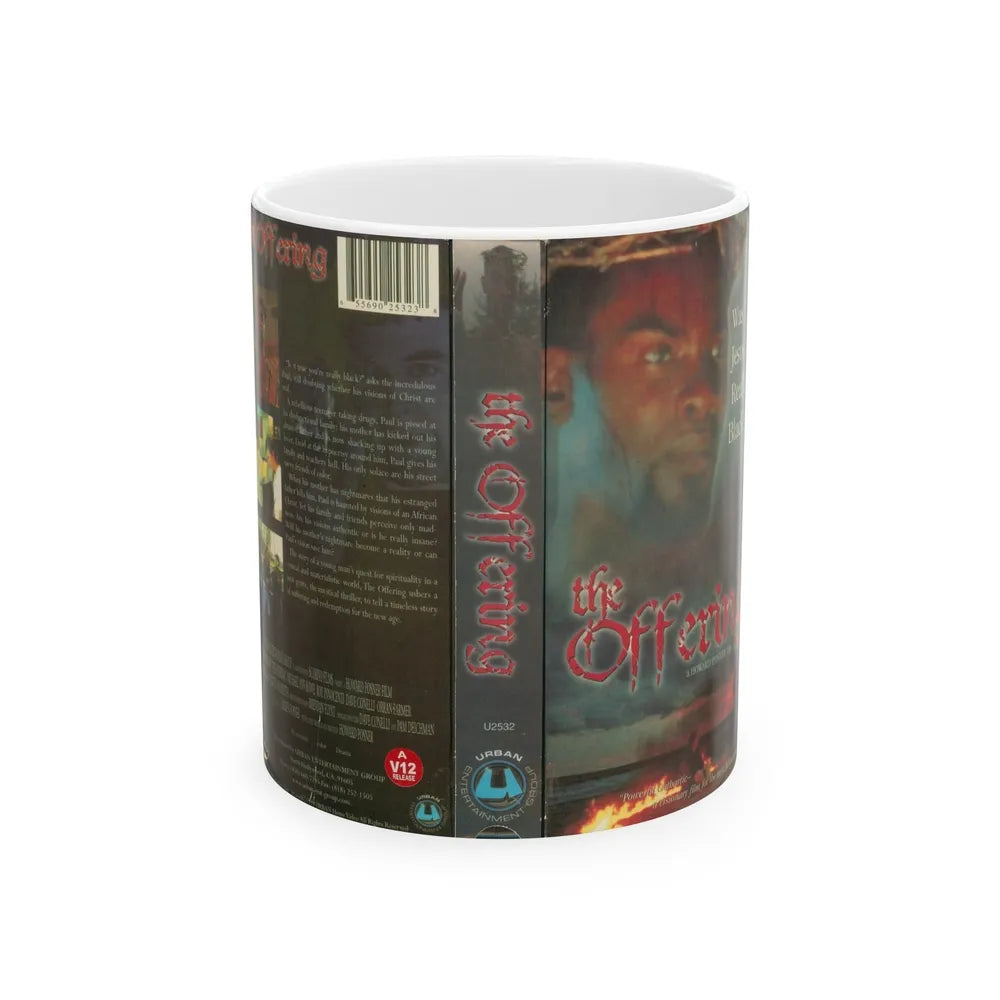 THE OFFERING (VHS COVER) - White Coffee Mug-11oz-Go Mug Yourself