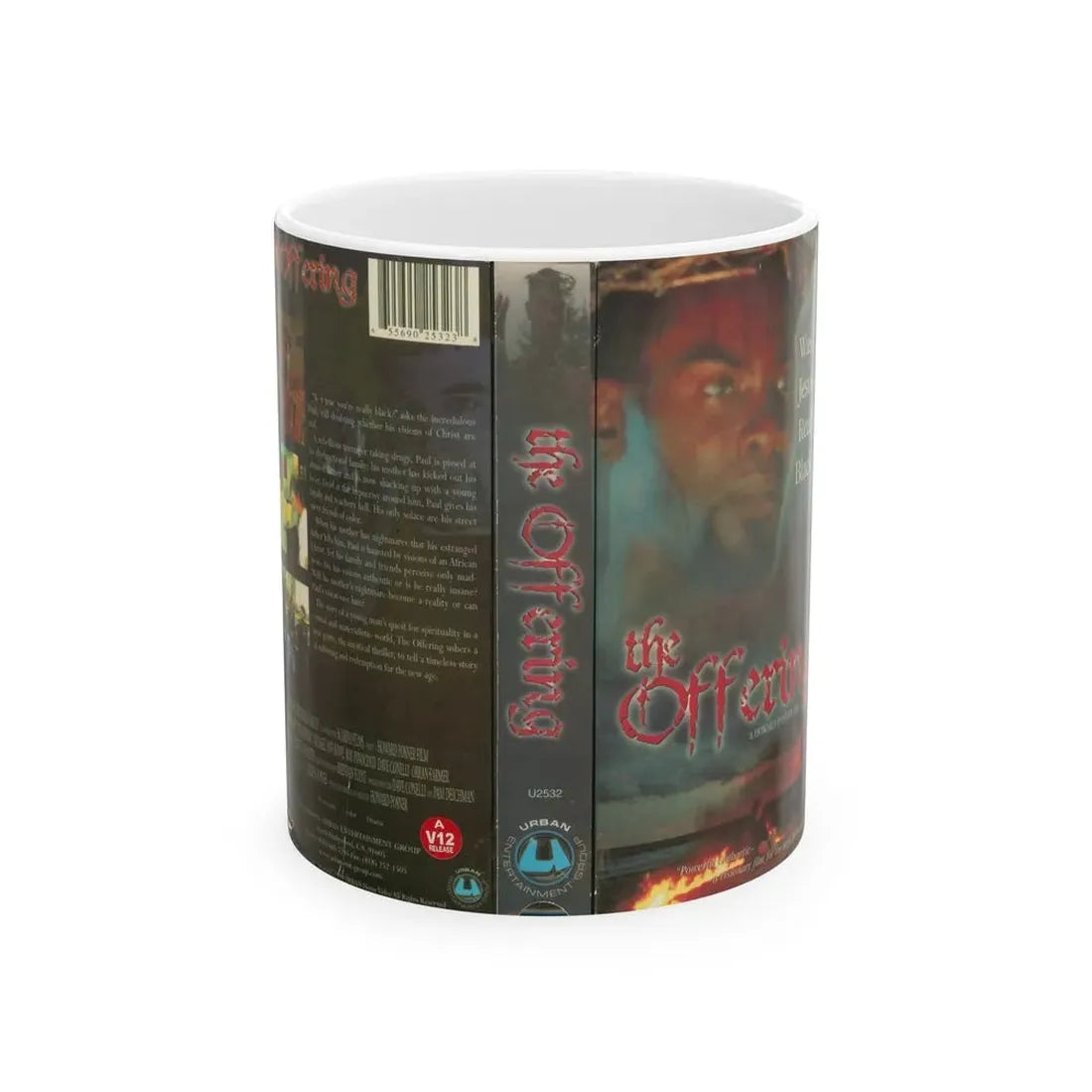 THE OFFERING (VHS COVER) - White Coffee Mug 11oz - Go Mug Yourself
