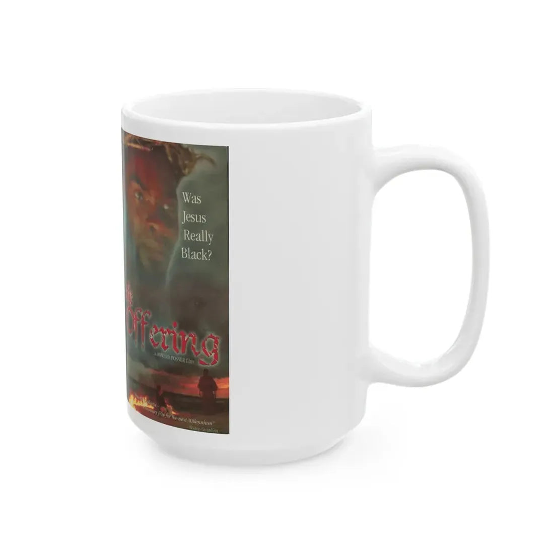 THE OFFERING (VHS COVER) - White Coffee Mug - Go Mug Yourself