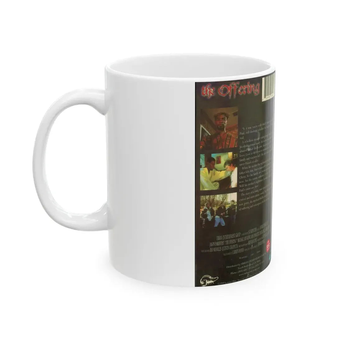 THE OFFERING (VHS COVER) - White Coffee Mug - Go Mug Yourself