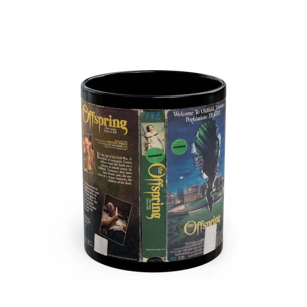 THE OFFSPRING (VHS COVER) - Black Coffee Mug-11oz-Go Mug Yourself