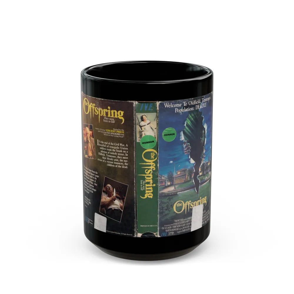 THE OFFSPRING (VHS COVER) - Black Coffee Mug-15oz-Go Mug Yourself