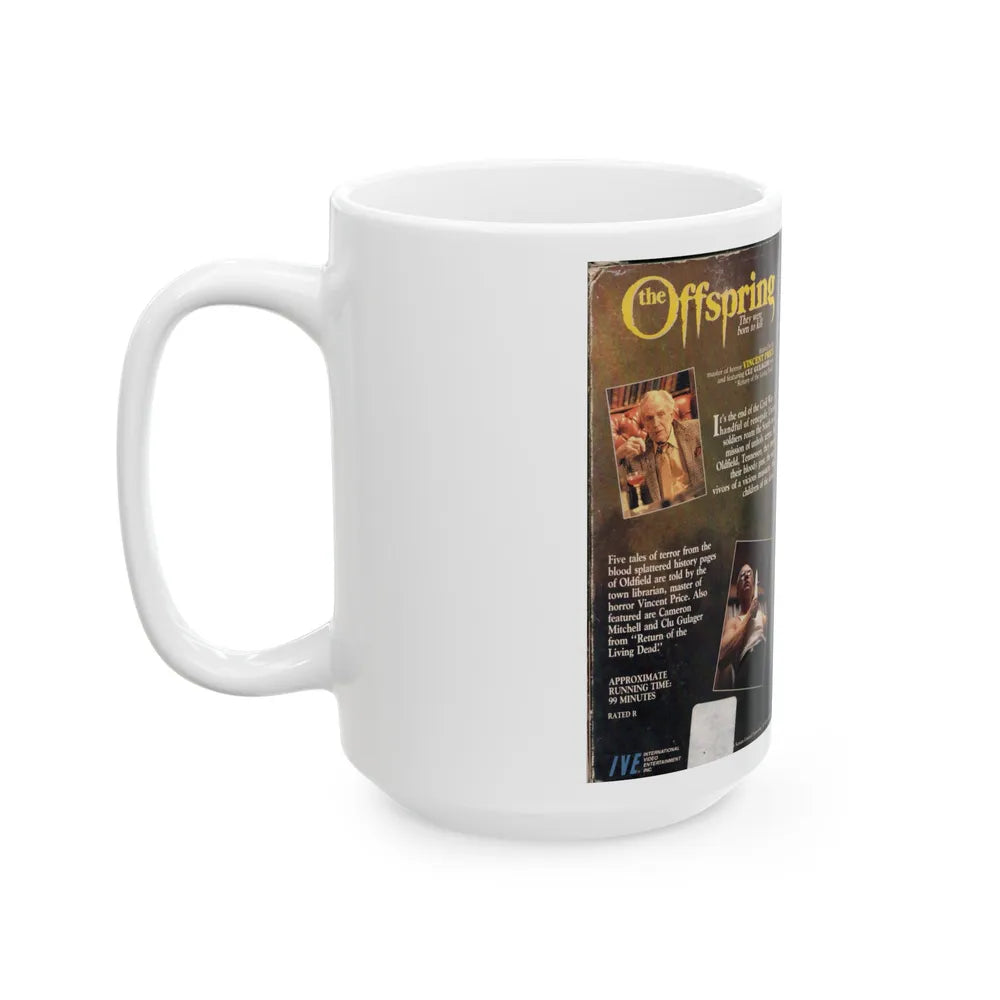 THE OFFSPRING (VHS COVER) - White Coffee Mug-Go Mug Yourself