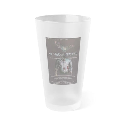 THE OLD MANOR OF LOOSE TRIANGLES 1985 Movie Poster - Frosted Pint Glass 16oz-16oz-Frosted-Go Mug Yourself