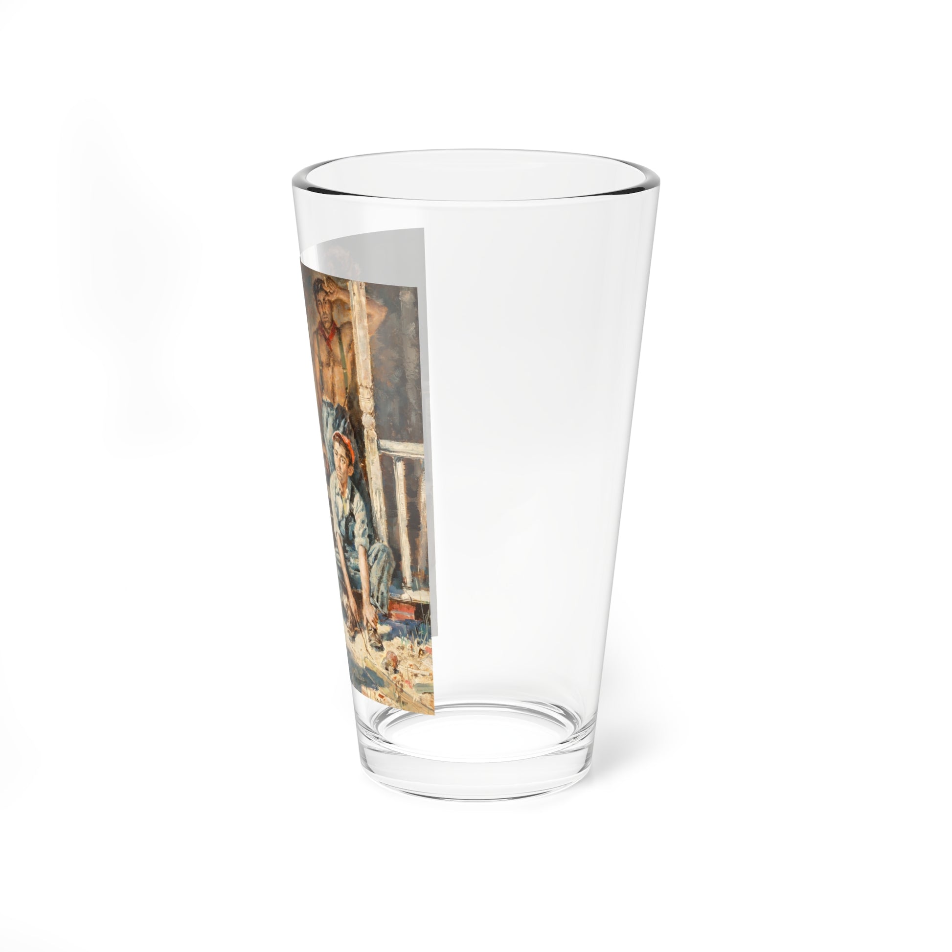 The Old Man's Place, paperback cover, 1953 - Pint Glass 16oz-Go Mug Yourself