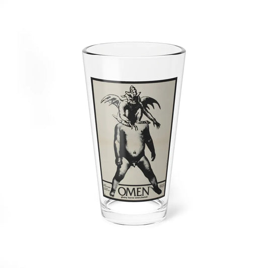 THE OMEN (POLISH) 1976 Movie Poster - Pint Glass 16oz-16oz-Go Mug Yourself