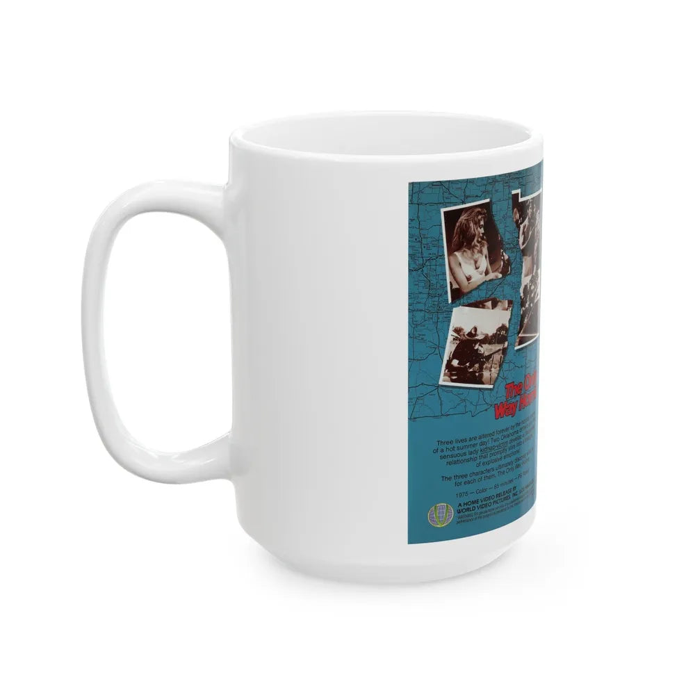 THE ONLY WAY HOME (VHS COVER) - White Coffee Mug-Go Mug Yourself