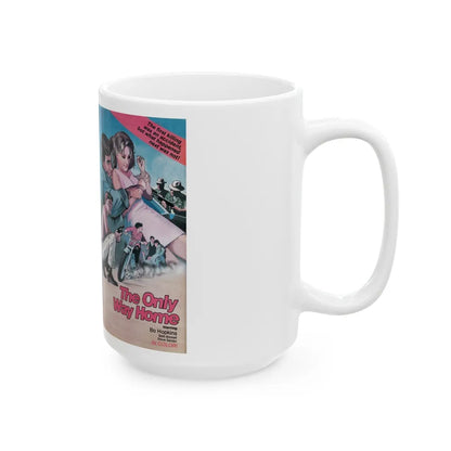 THE ONLY WAY HOME (VHS COVER) - White Coffee Mug-Go Mug Yourself