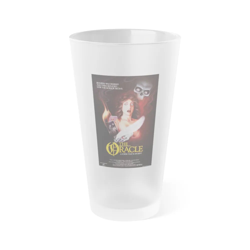 THE ORACLE 1985 Movie Poster - Frosted Pint Glass 16oz-Go Mug Yourself