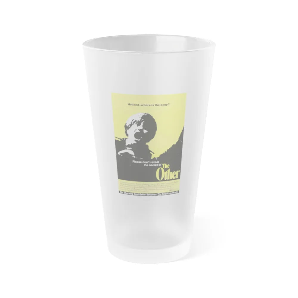 THE OTHER 1972 Movie Poster - Frosted Pint Glass 16oz-Go Mug Yourself