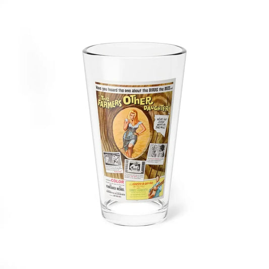 THE OTHER FARMER'S DAUGHTER 1965 Movie Poster - Pint Glass 16oz 16oz - Go Mug Yourself