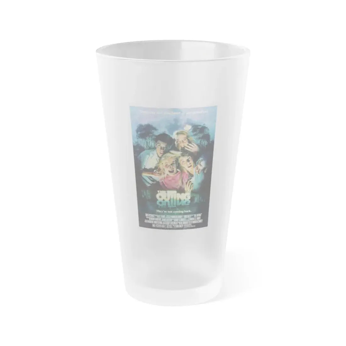 THE OUTING (THE LAMP) 1987 Movie Poster - Frosted Pint Glass 16oz Default Title - Go Mug Yourself