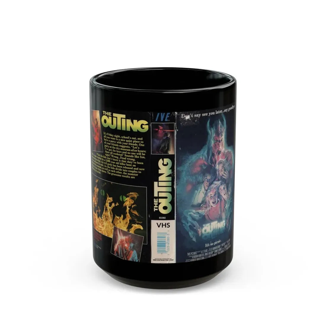 THE OUTING (VHS COVER) - Black Coffee Mug 15oz - Go Mug Yourself