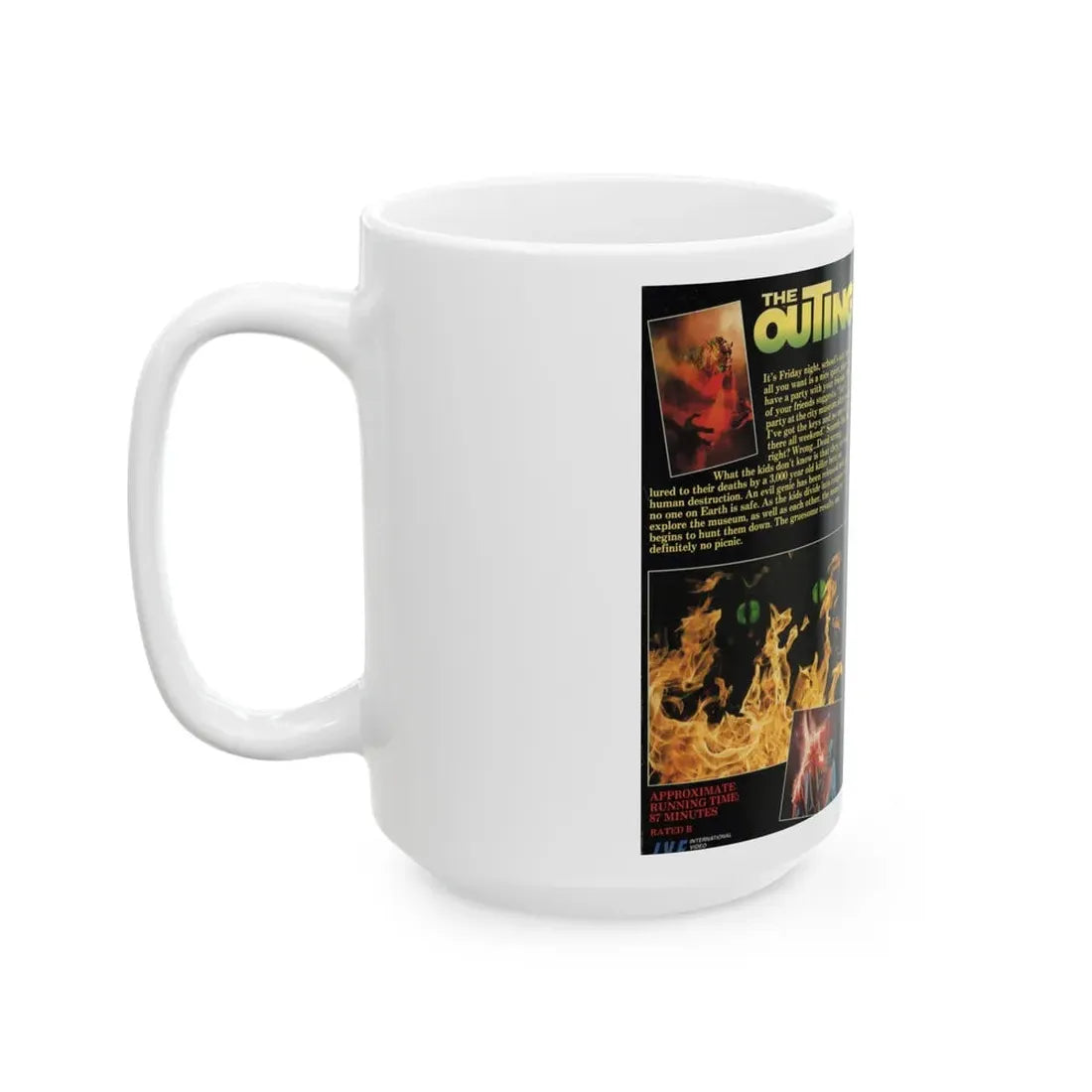 THE OUTING (VHS COVER) - White Coffee Mug - Go Mug Yourself