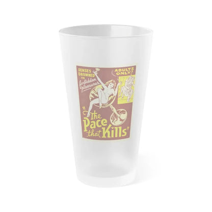 THE PACE THAT KILLS (COCAINE) 1935 Movie Poster - Frosted Pint Glass 16oz Default Title - Go Mug Yourself