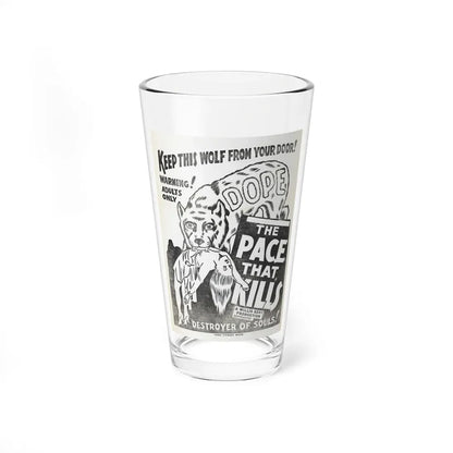 THE PACE THAT KILLS (COCAINE) 2 1935 Movie Poster - Pint Glass 16oz 16oz - Go Mug Yourself