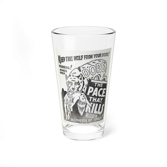 THE PACE THAT KILLS (COCAINE) 2 1935 Movie Poster - Pint Glass 16oz 16oz - Go Mug Yourself