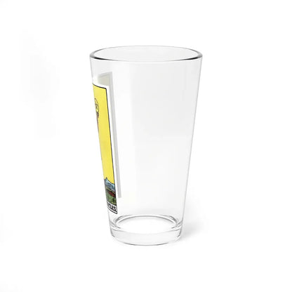 The Page of Pentacles (Tarot Card) Pint Glass 16oz - Go Mug Yourself
