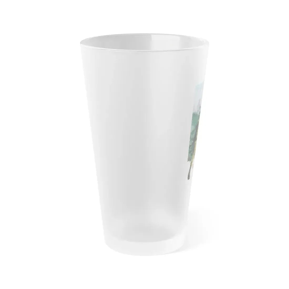 THE PARK IS MINE 1985 Movie Poster - Frosted Pint Glass 16oz - Go Mug Yourself