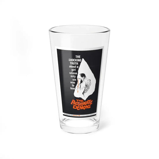 THE PASSIONATE DEMONS 1961 Movie Poster - Pint Glass 16oz 16oz - Go Mug Yourself