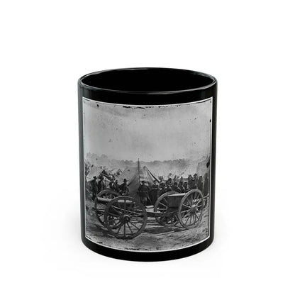 The Peninsula, Va. A 12-Pdr. Howitzer Gun Captured By Butterfield's Brigade Near Hanover Court House, May 27, 1862 (U.S. Civil War) Black Coffee Mug 11oz - Go Mug Yourself