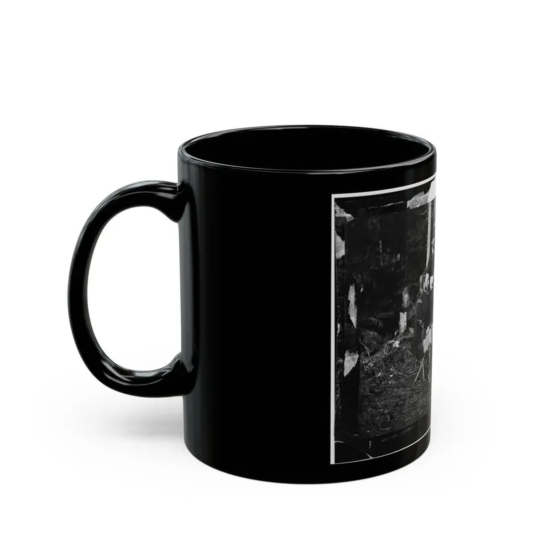 The Peninsula, Va. Lts. George A. Custer, Nicolas Bowen, And William G. Jones (U.S. Civil War) Black Coffee Mug - Go Mug Yourself