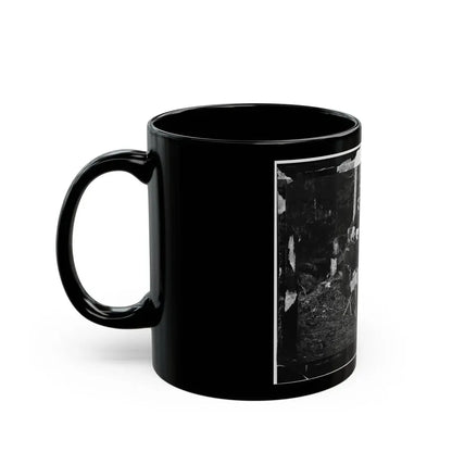 The Peninsula, Va. Lts. George A. Custer, Nicolas Bowen, And William G. Jones (U.S. Civil War) Black Coffee Mug - Go Mug Yourself