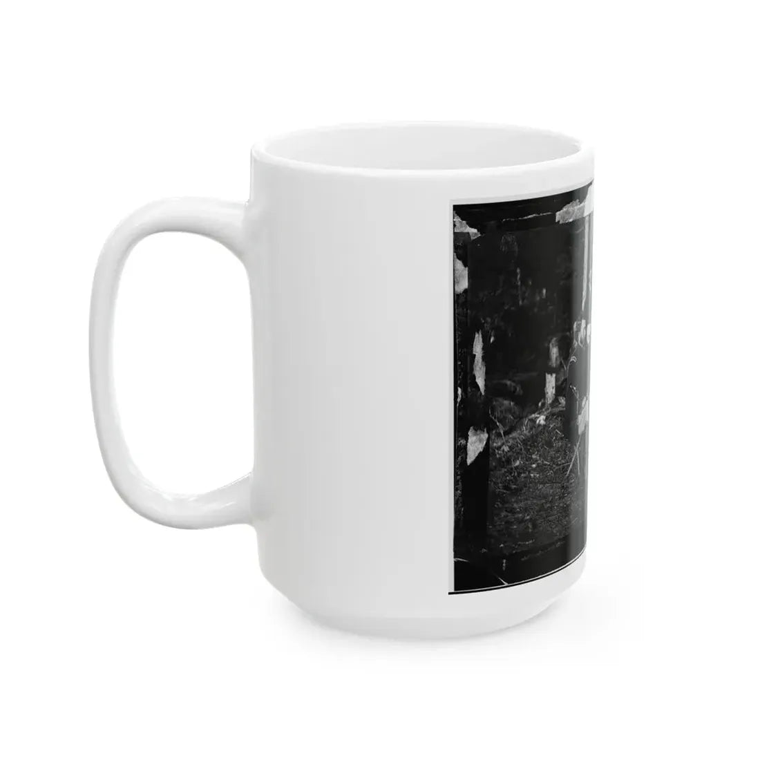 The Peninsula, Va. Lts. George A. Custer, Nicolas Bowen, And William G. Jones (U.S. Civil War) White Coffee Mug - Go Mug Yourself