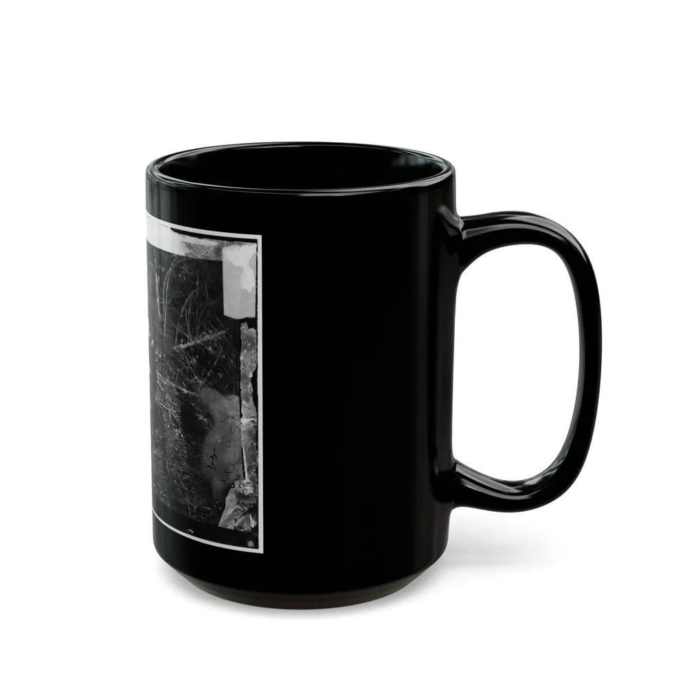 The Peninsula, Va. Lts. George A. Custer, Nicolas Bowen, And William G. Jones (U.S. Civil War) Black Coffee Mug-Go Mug Yourself