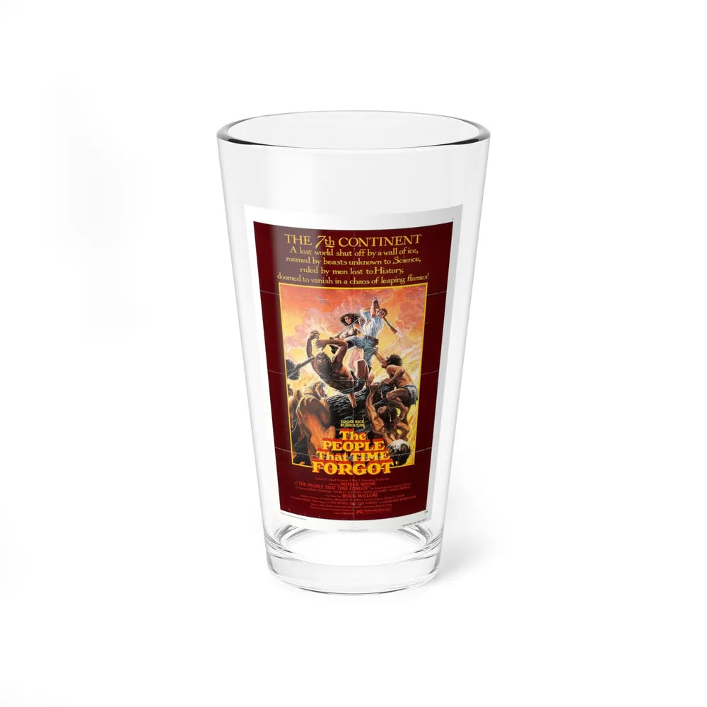 THE PEOPLE THAT TIME FORGOT 1977 Movie Poster - Pint Glass 16oz-16oz-Go Mug Yourself