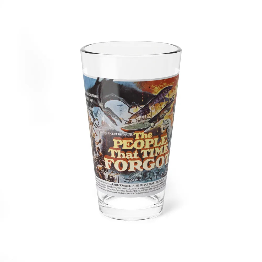 THE PEOPLE THAT TIME FORGOT (2) 1977 Movie Poster - Pint Glass 16oz-16oz-Go Mug Yourself