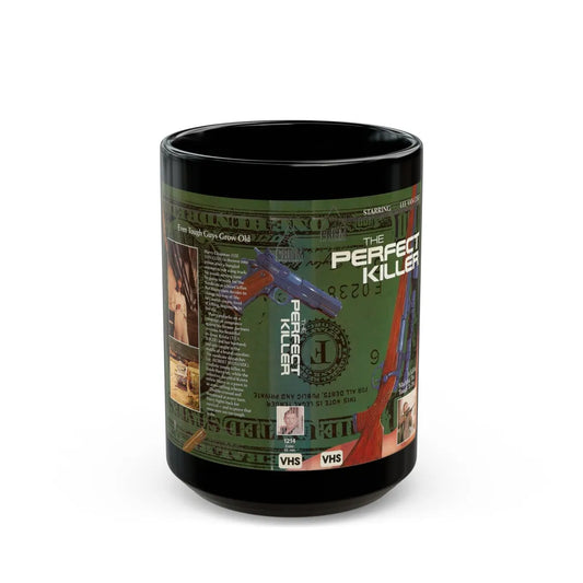 THE PERFECT KILLER (VHS COVER) - Black Coffee Mug-15oz-Go Mug Yourself