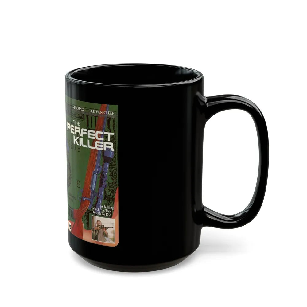 THE PERFECT KILLER (VHS COVER) - Black Coffee Mug-Go Mug Yourself