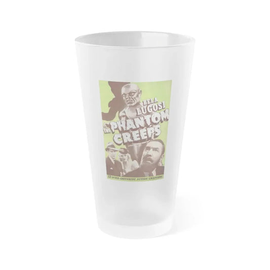 THE PHANTOM CREEPS 1939 Movie Poster - Frosted Pint Glass 16oz Default Title - Go Mug Yourself