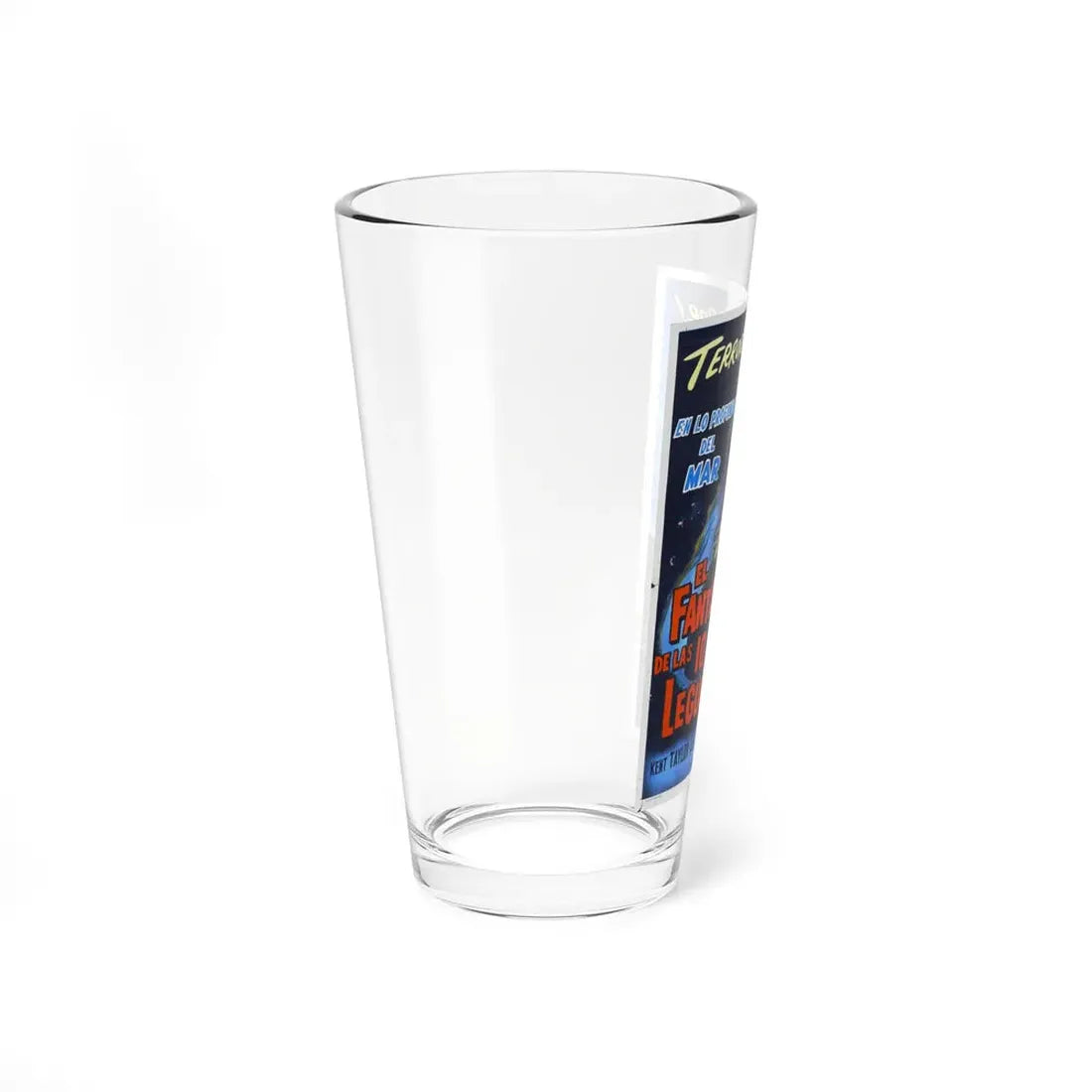 THE PHANTOM FROM 10,000 LEAGUES (ITALIAN) 1955 Movie Poster - Pint Glass 16oz - Go Mug Yourself