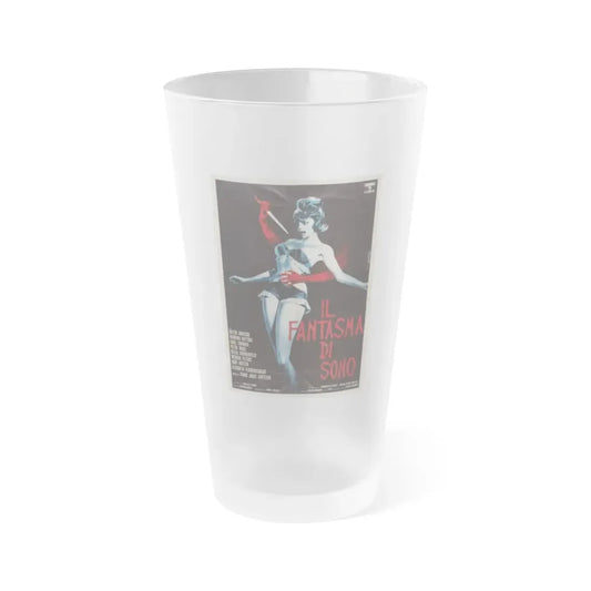 THE PHANTOM OF SOHO 1964 Movie Poster - Frosted Pint Glass 16oz Default Title - Go Mug Yourself