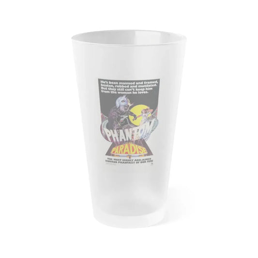 THE PHANTOM OF THE PARADISE 1974 Movie Poster - Frosted Pint Glass 16oz 16oz Frosted - Go Mug Yourself