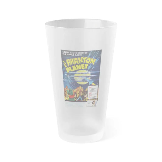THE PHANTOM PLANET 1961 Movie Poster - Frosted Pint Glass 16oz Default Title - Go Mug Yourself
