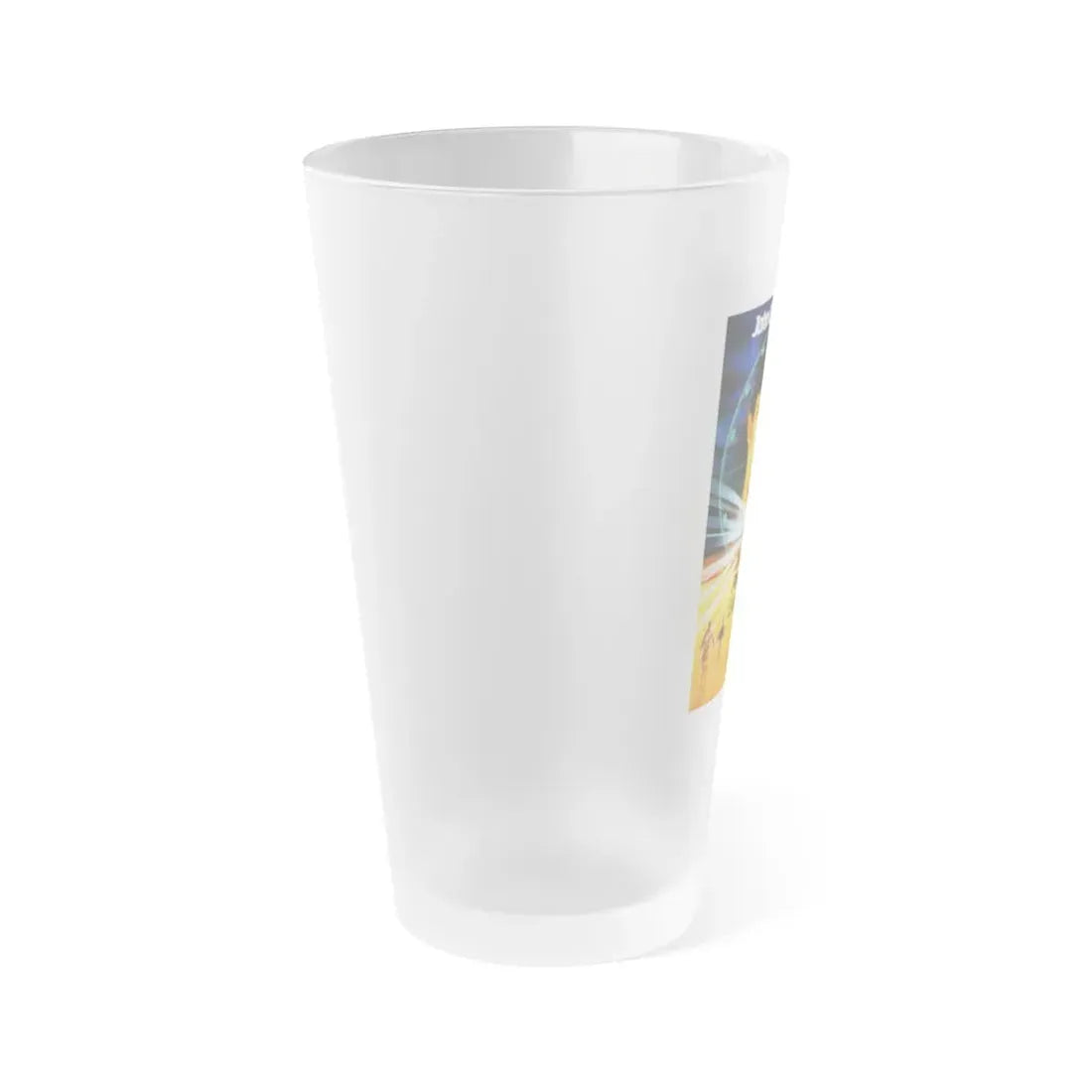 THE PHILADELPHIA EXPERIMENT (GERMAN) 1984 Movie Poster - Frosted Pint Glass 16oz - Go Mug Yourself